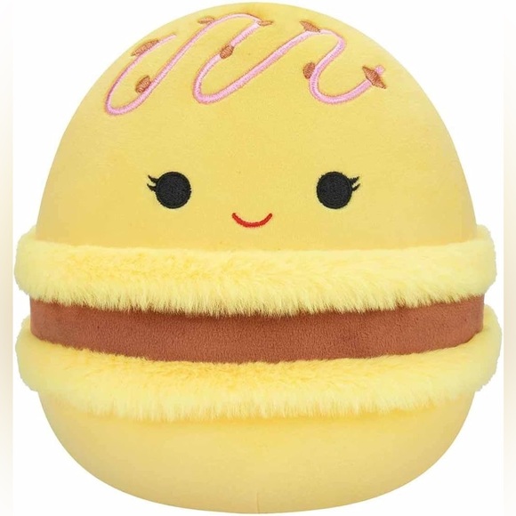 Squishmallows Visconti The Lemon & Chocolate Macaroon 11” - Picture 1 of 9